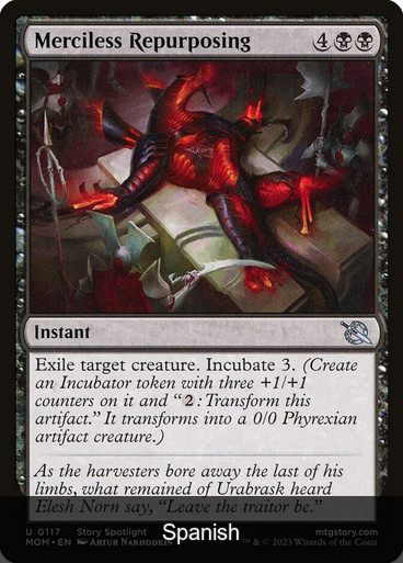 Merciless Repurposing [Spanish]