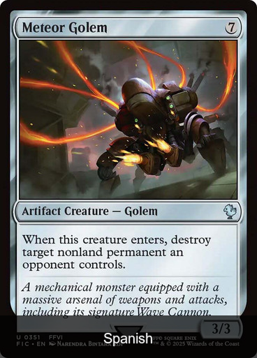 Meteor Golem [Spanish]