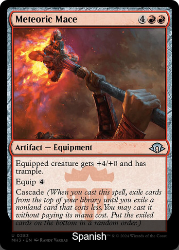 Meteoric Mace [Spanish]