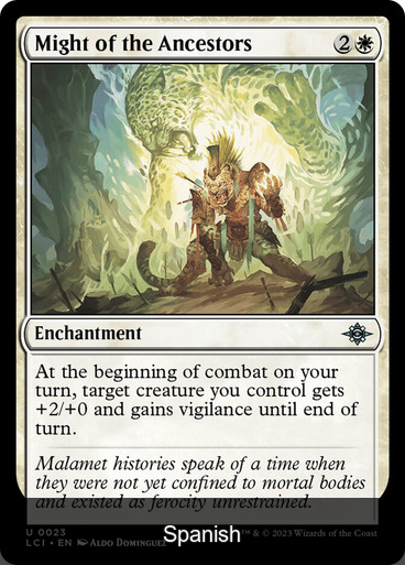 Might of the Ancestors [Spanish]