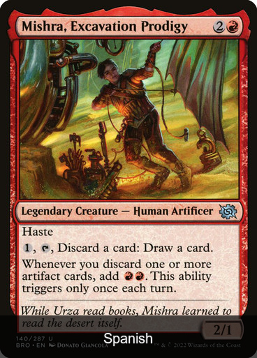 Mishra, Excavation Prodigy [Spanish]