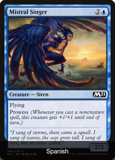 Mistral Singer [Spanish]