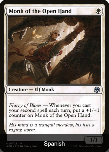 Monk of the Open Hand [Spanish]