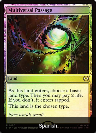 Multiversal Passage Foil [Spanish]