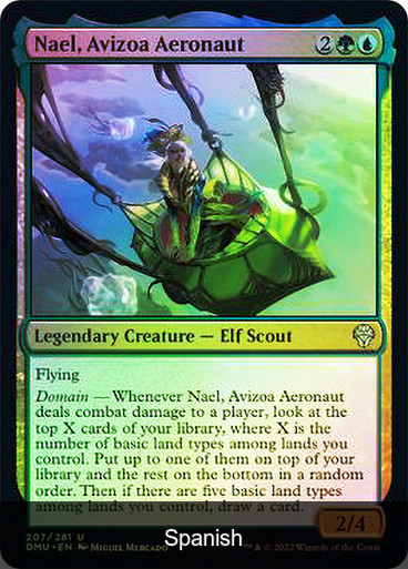 Nael, Avizoa Aeronaut Foil [Spanish]