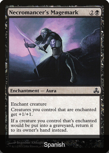 Necromancer's Magemark [Spanish]