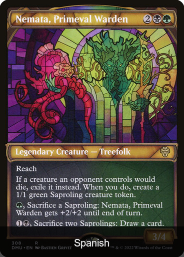 Nemata, Primeval Warden (Showcase) [Spanish]