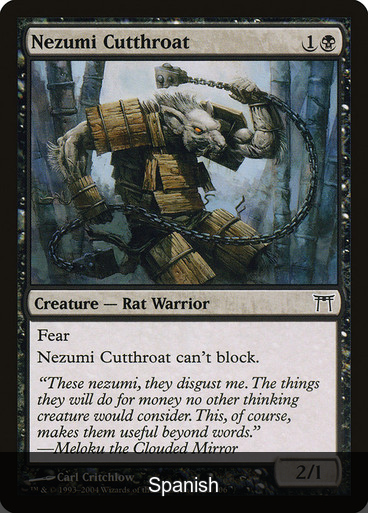 Nezumi Cutthroat [Spanish]