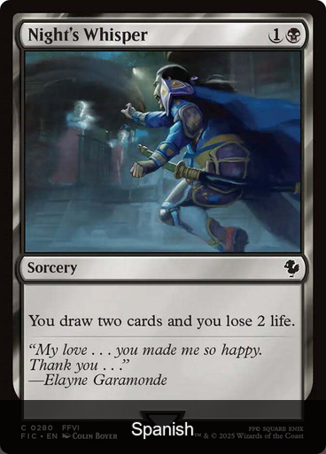 Night's Whisper [Spanish]