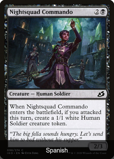 Nightsquad Commando [Spanish]
