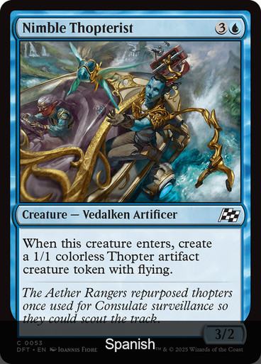 Nimble Thopterist [Spanish]