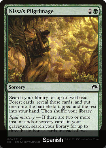 Nissa's Pilgrimage [Spanish]
