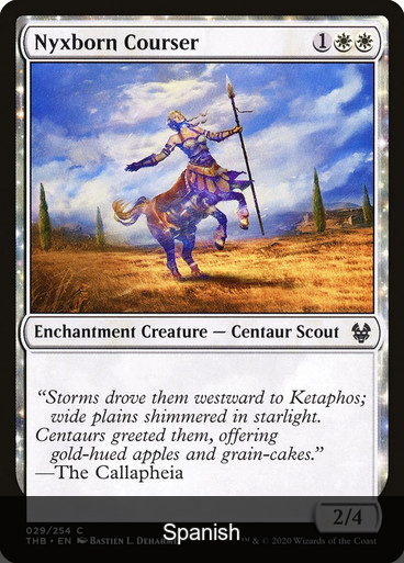 Nyxborn Courser [Spanish]