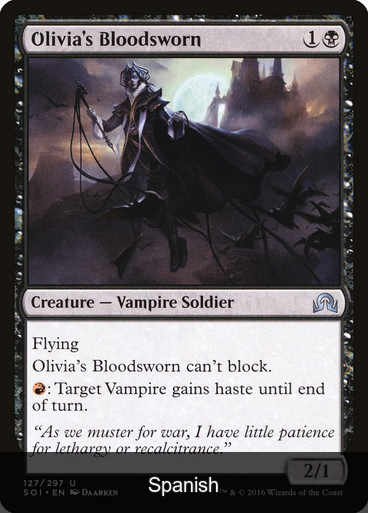 Olivia's Bloodsworn [Spanish]