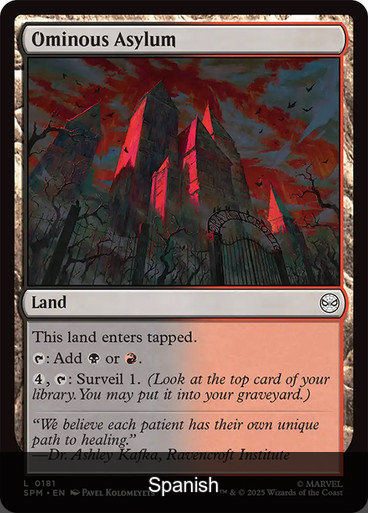 Ominous Asylum [Spanish]