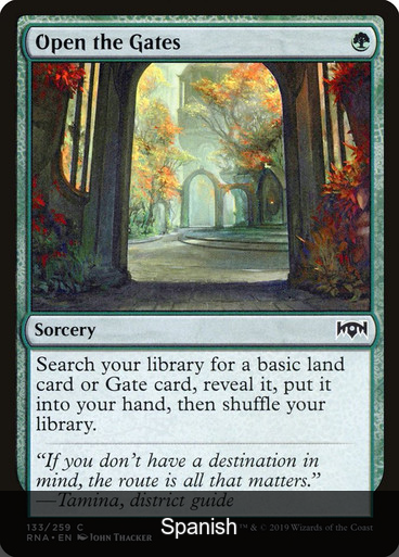 Open the Gates [Spanish]