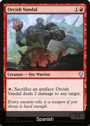 Orcish Vandal [Spanish]