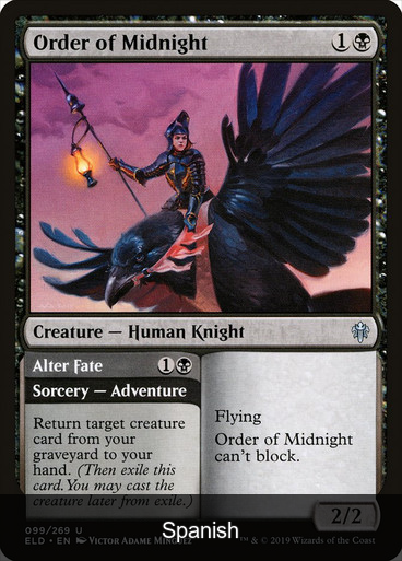 Order of Midnight // Alter Fate [Spanish]