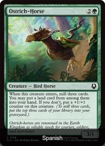 Ostrich-Horse [Spanish]