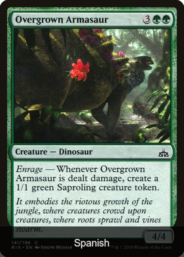 Overgrown Armasaur [Spanish]