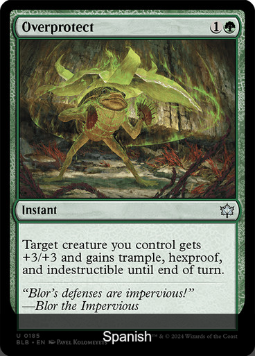 Overprotect [Spanish]