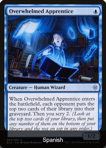 Overwhelmed Apprentice [Spanish]