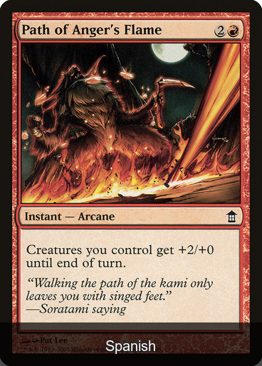 Path of Anger's Flame [Spanish]