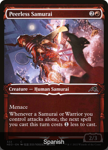 Peerless Samurai (Showcase) [Spanish]