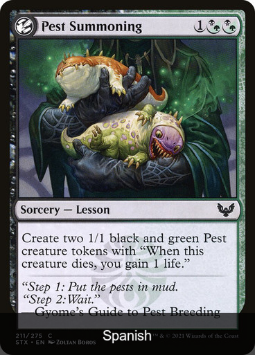 Pest Summoning [Spanish]