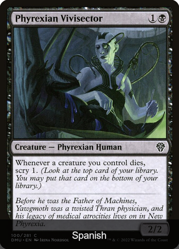 Phyrexian Vivisector [Spanish]
