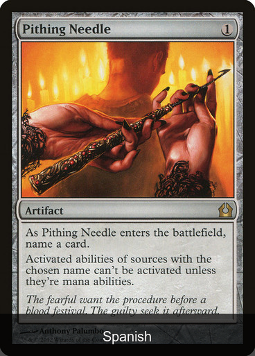 Pithing Needle [Spanish]