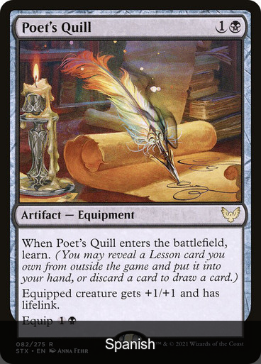 Poet's Quill [Spanish]