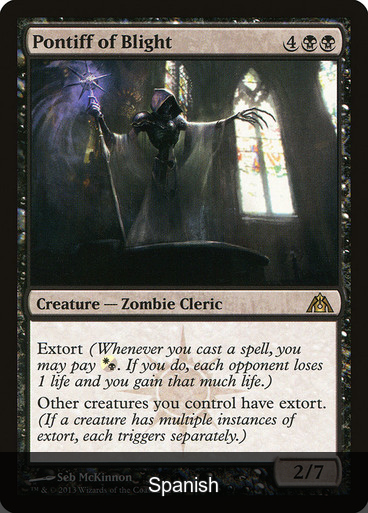 Pontiff of Blight [Spanish]
