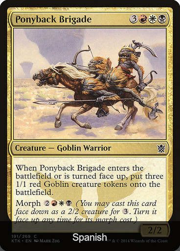 Ponyback Brigade [Spanish]