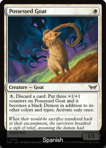 Possessed Goat [Spanish]