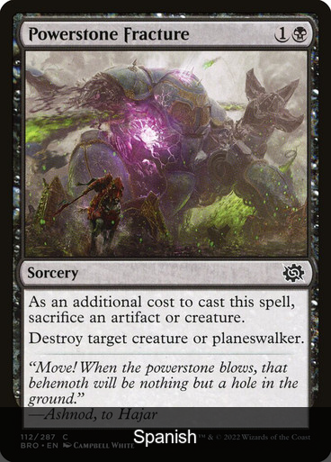 Powerstone Fracture [Spanish]