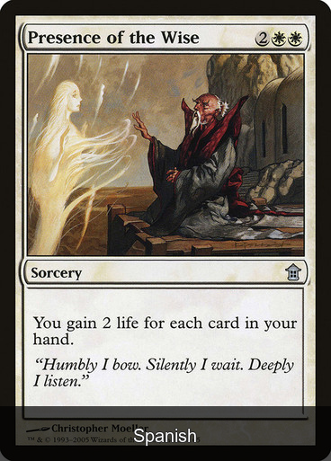 Presence of the Wise [Spanish]