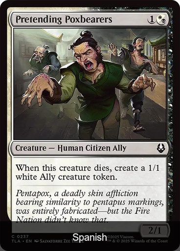 Pretending Poxbearers [Spanish]