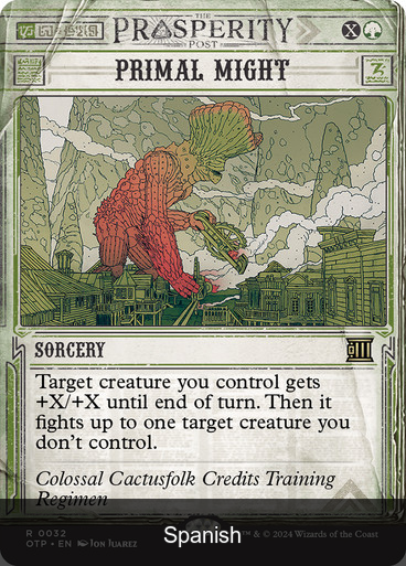 Primal Might [Spanish]