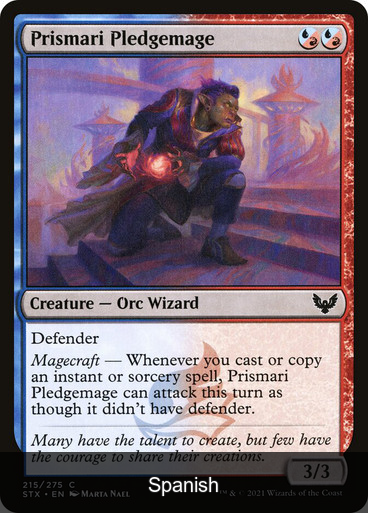 Prismari Pledgemage [Spanish]