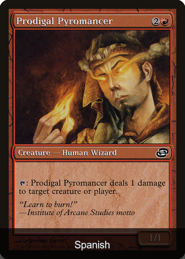 Prodigal Pyromancer [Spanish]