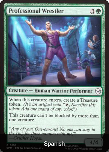 Professional Wrestler [Spanish]