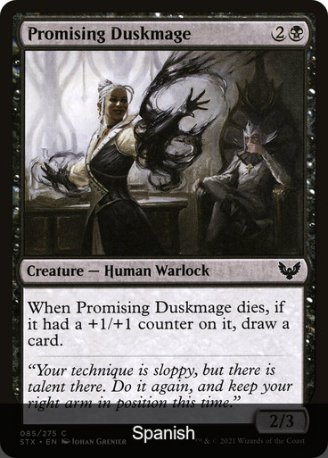 Promising Duskmage [Spanish]