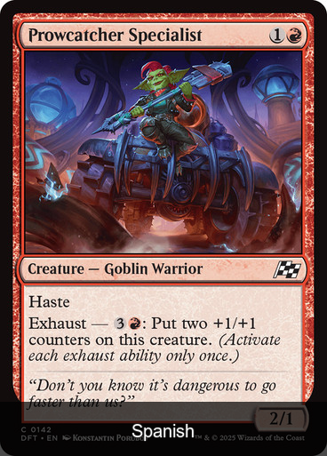 Prowcatcher Specialist [Spanish]