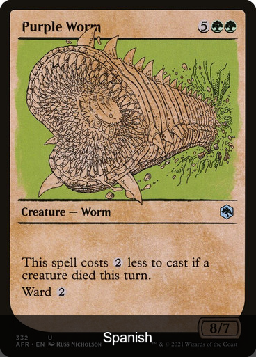 Purple Worm (Showcase) [Spanish]