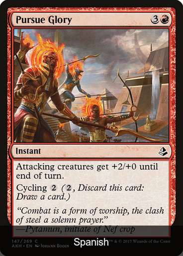 Pursue Glory [Spanish]