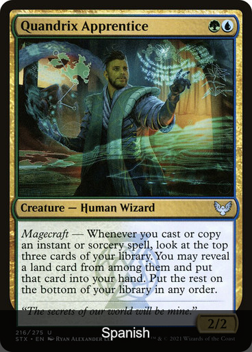 Quandrix Apprentice [Spanish]