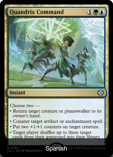 Quandrix Command [Spanish]