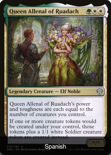 Queen Allenal of Ruadach [Spanish]