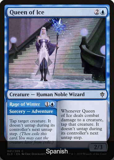 Queen of Ice // Rage of Winter [Spanish]